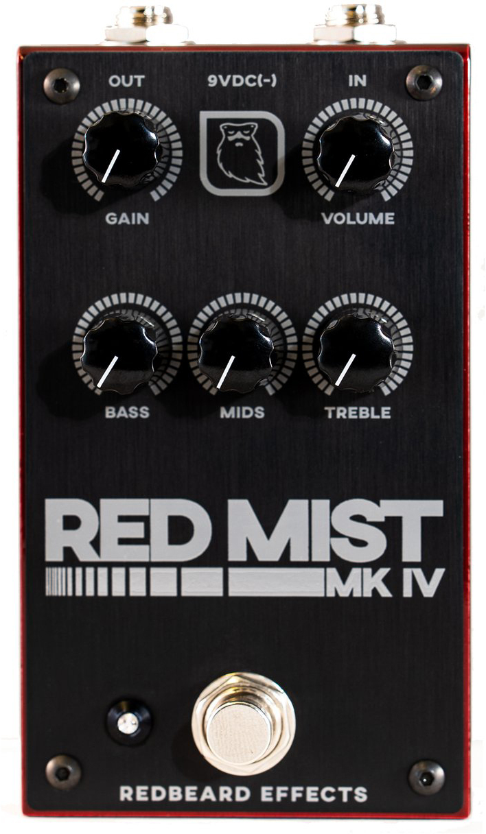 Redbeard Effects Red Mist Mkiv Boost Distortion - Overdrive/Distortion/fuzz effectpedaal - Main picture