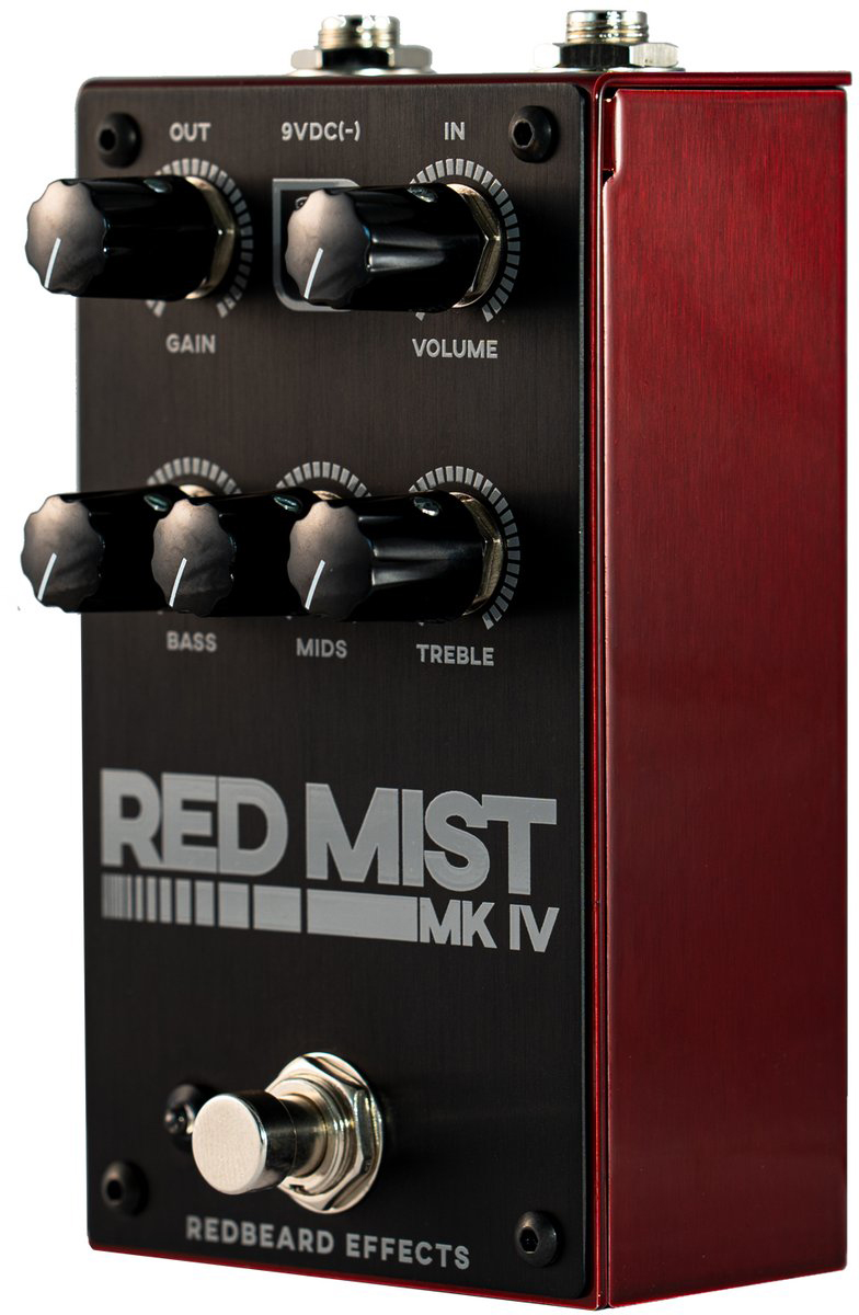 Redbeard Effects Red Mist Mkiv Boost Distortion - Overdrive/Distortion/fuzz effectpedaal - Variation 1