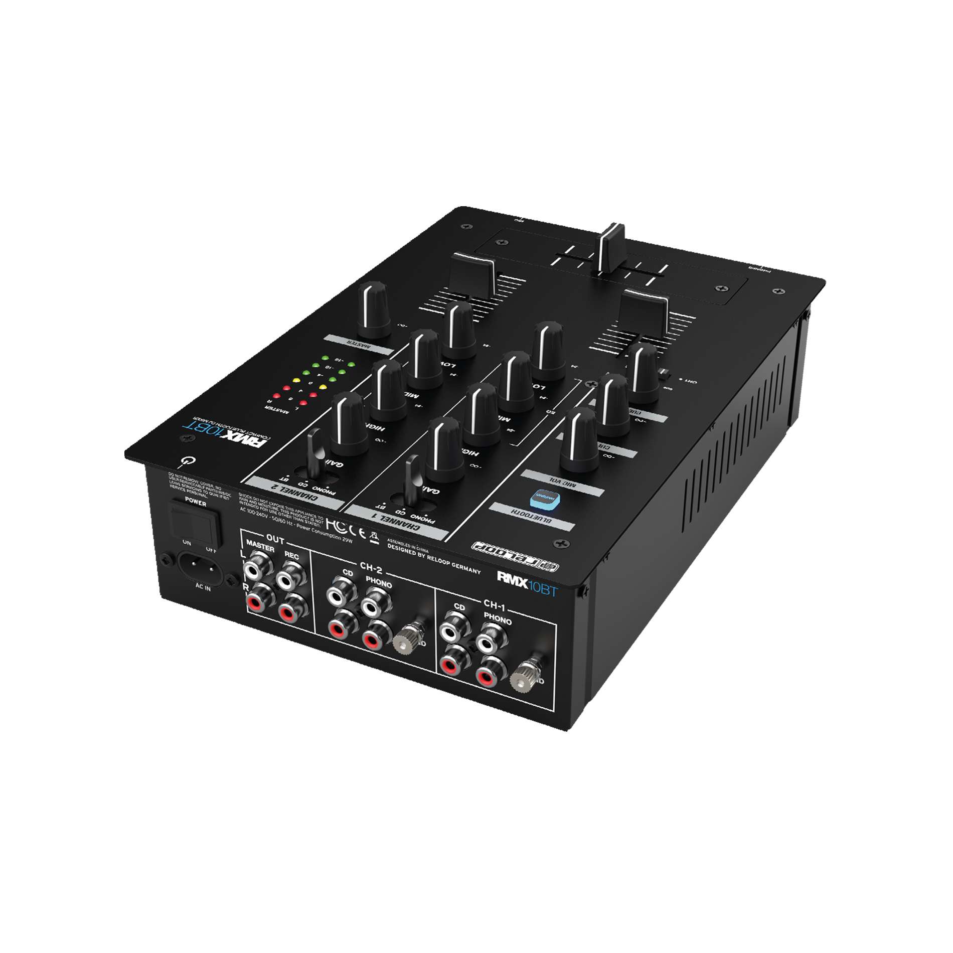 Reloop Rmx-10 Bt - DJ-Mixer - Variation 2