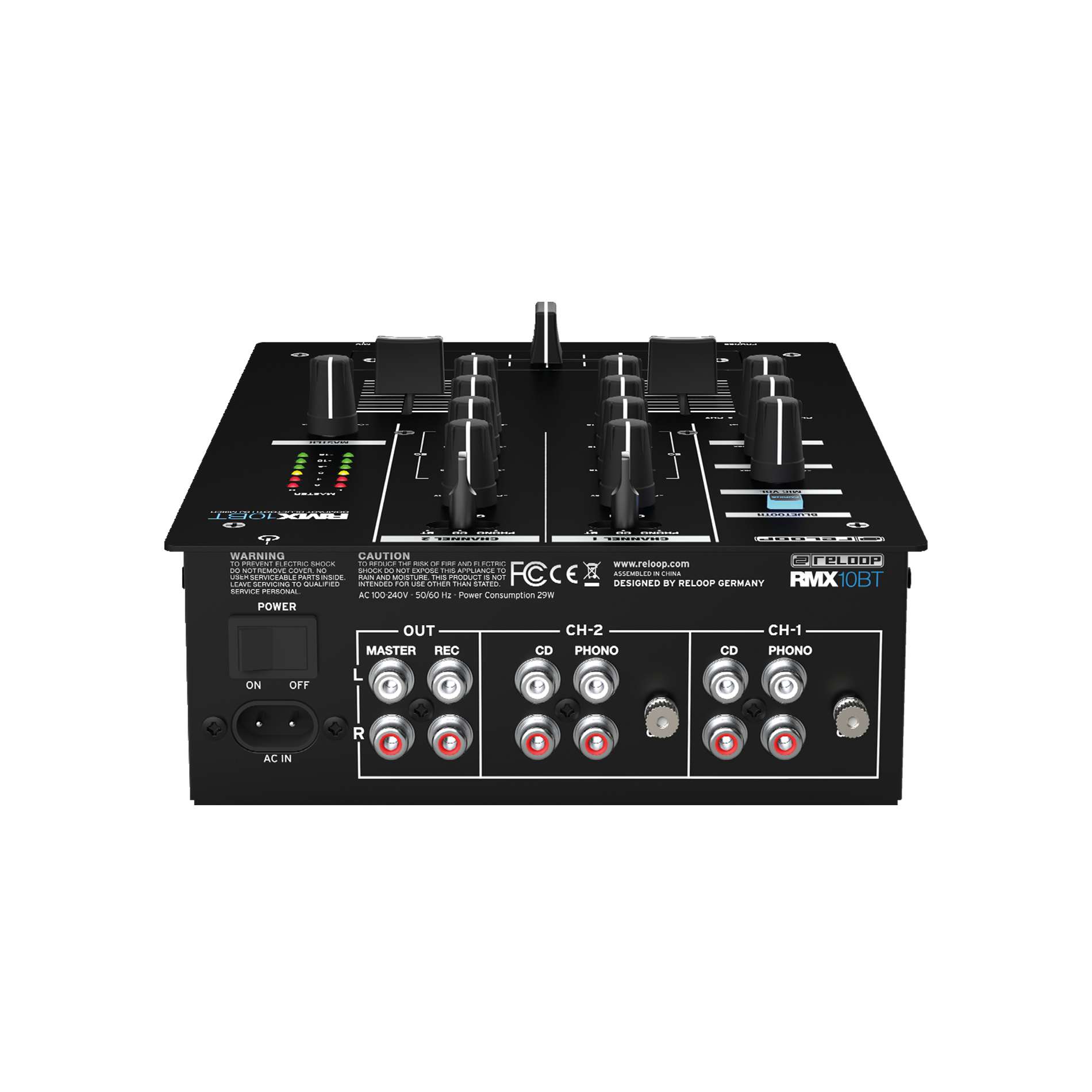 Reloop Rmx-10 Bt - DJ-Mixer - Variation 3