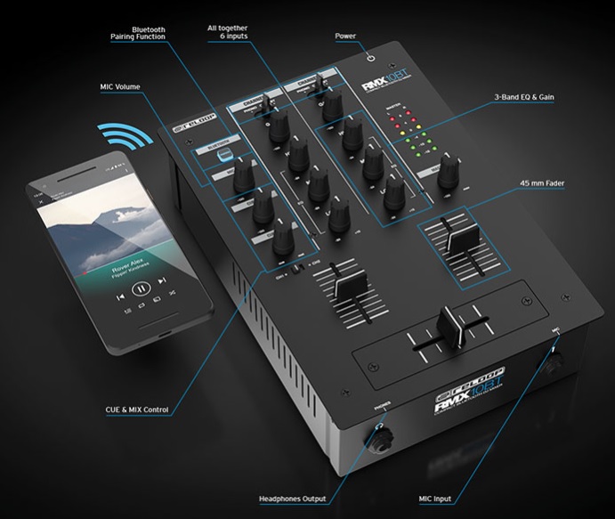 Reloop Rmx-10 Bt - DJ-Mixer - Variation 5