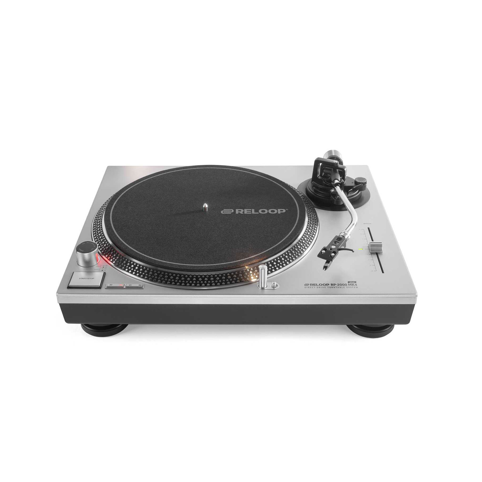 Reloop Rp-2000 Mk4 Silver - Vinyldraaitafel - Variation 2