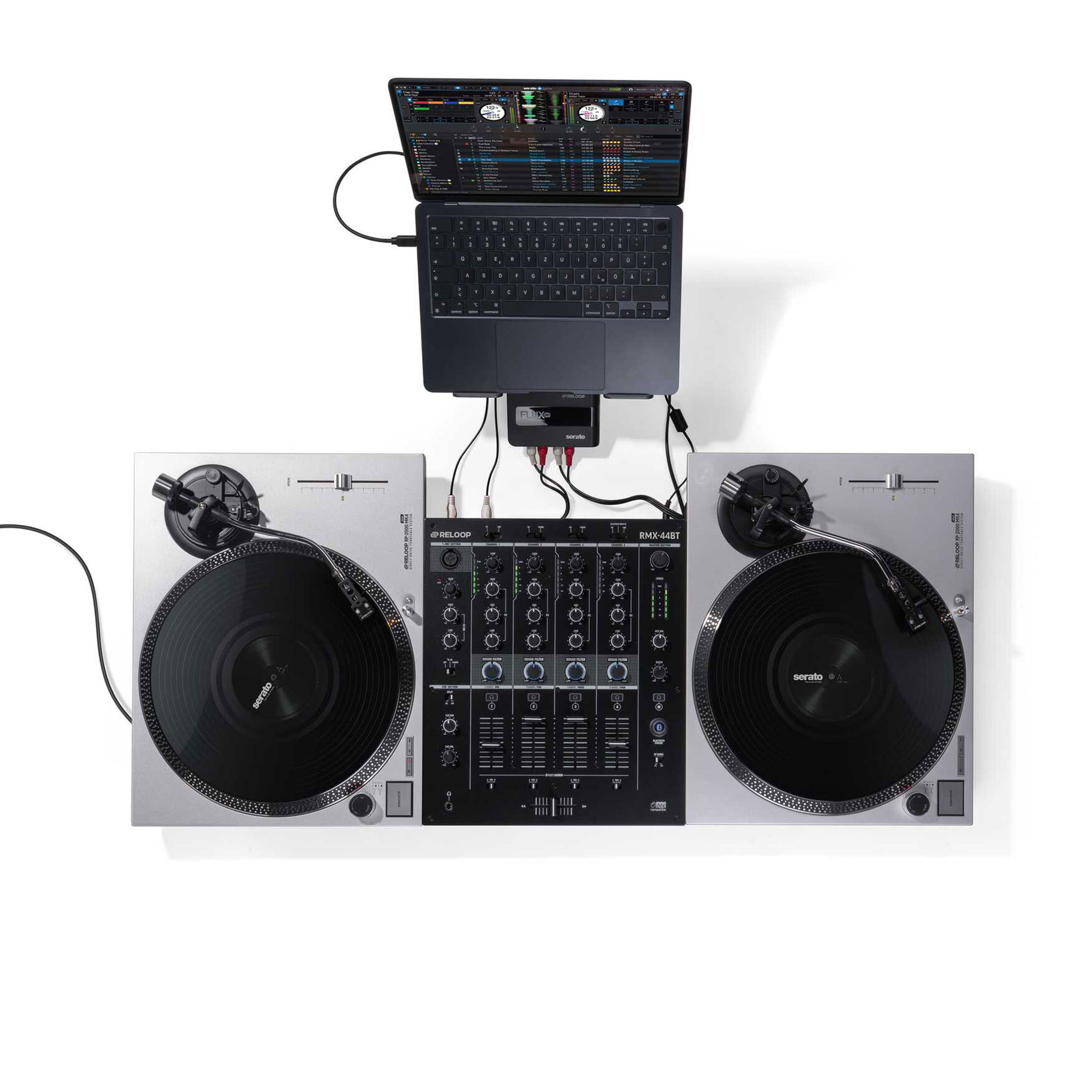 Reloop Rp-2000 Mk4 Silver - Vinyldraaitafel - Variation 4