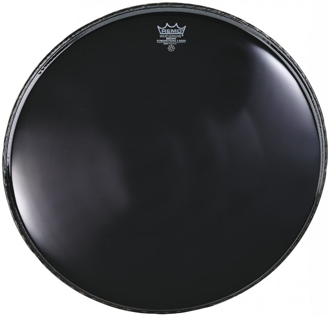 Remo P3-1018-es P3/ebony G.caisse + Dynamo - 18 Pouces - Bassdrumvel - Main picture