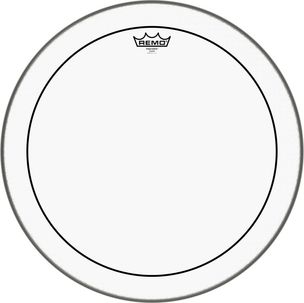 Remo Pinstripe Transparente Gr Caisse - 20 Pouces - Bassdrumvel - Main picture