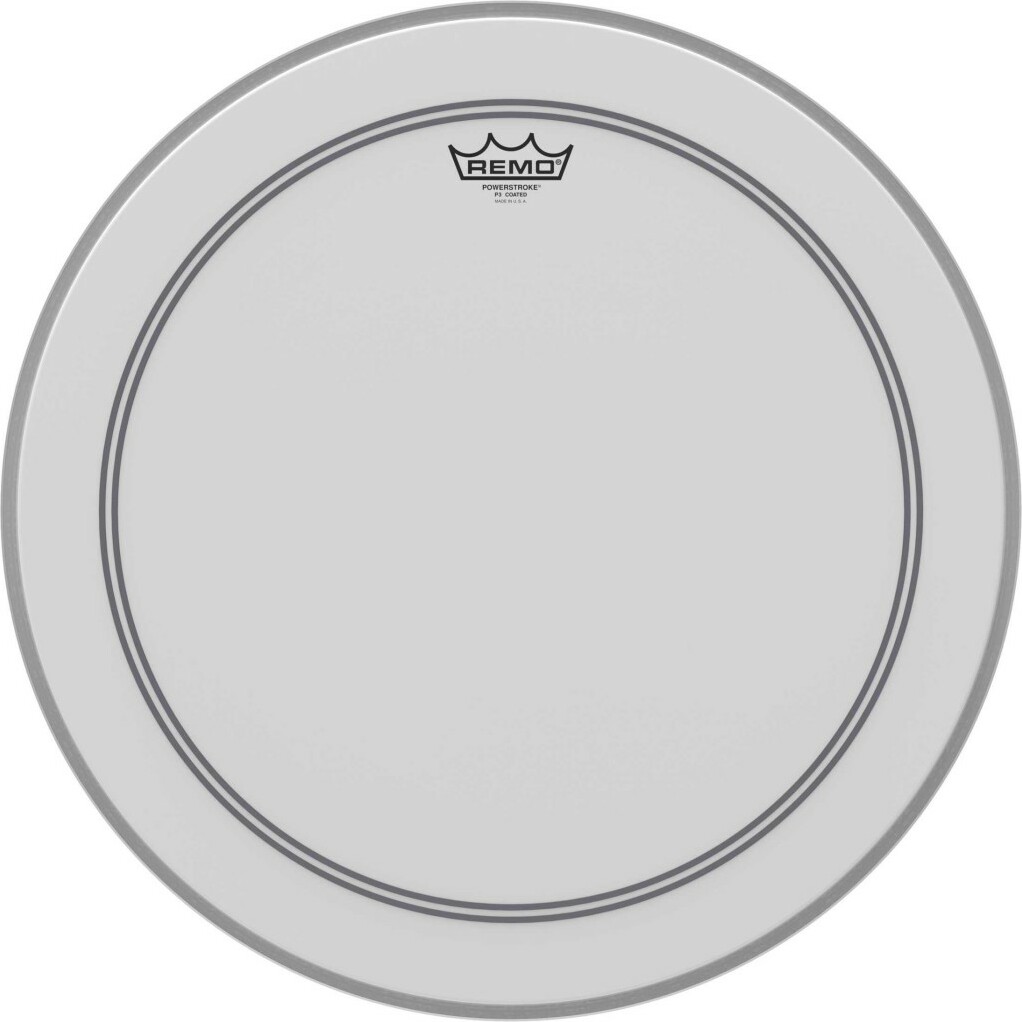 Remo Powerstroke Sablee 20  G - 20 Pouces - Bassdrumvel - Main picture