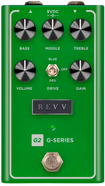 Revv G2 Overdrive V2 - Overdrive/Distortion/fuzz effectpedaal - Main picture