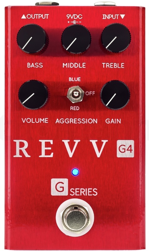 Revv G4 Distortion - Overdrive/Distortion/fuzz effectpedaal - Main picture