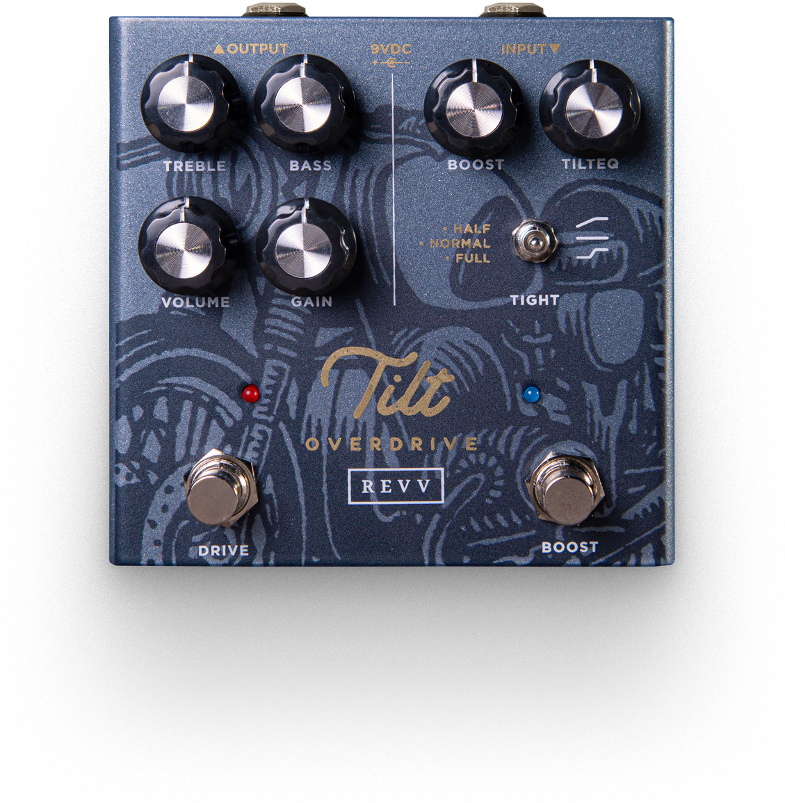 Revv Tilt Overdrive - Overdrive/Distortion/fuzz effectpedaal - Main picture