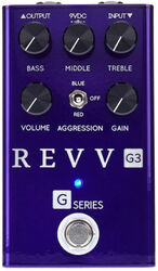 Overdrive/distortion/fuzz effectpedaal Revv G3 Distortion