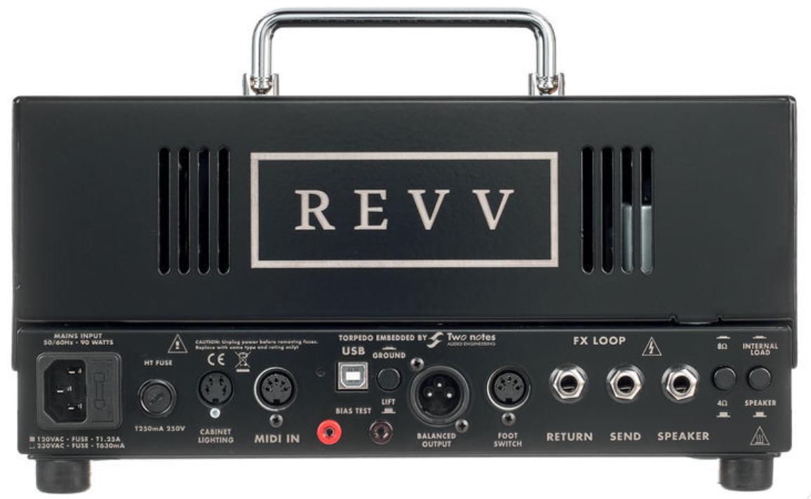 Revv G20 Head 20w 6v6 - Gitaarversterker top - Variation 1