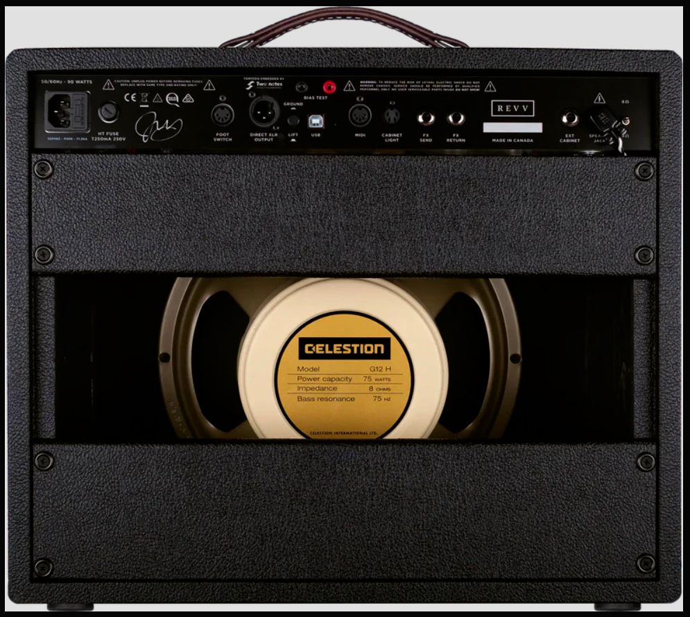 Revv Joey Landreth D25 Jl Combo Signature 5/25w 1x12 6v6 - Combo voor elektrische gitaar - Variation 1