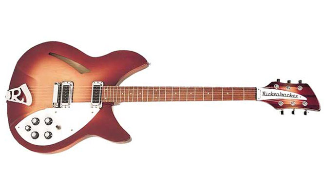 Rickenbacker 330fg - Fireglo - Semi hollow elektriche gitaar - Variation 1
