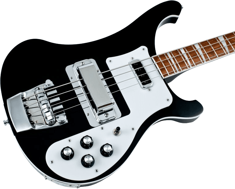 Rickenbacker 4003 Jg Jetglo Black - Jetglo - Solid body elektrische bas - Variation 1