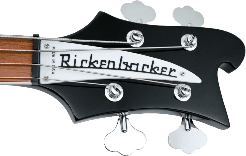 Rickenbacker 4003 Jg Jetglo Black - Jetglo - Solid body elektrische bas - Variation 3
