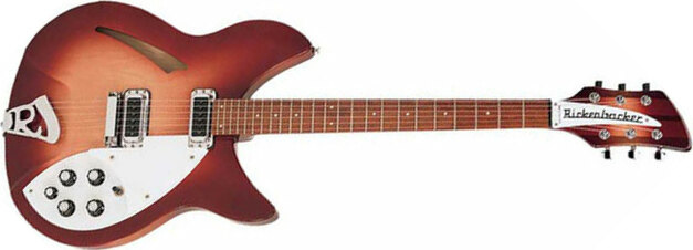 Rickenbacker 330fg - Fireglo - Semi hollow elektriche gitaar - Main picture
