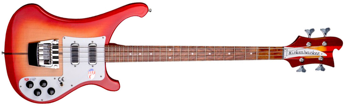 Rickenbacker 4030s Short Scale Bass Shsc Rw - Fireglo - Solid body elektrische bas - Main picture