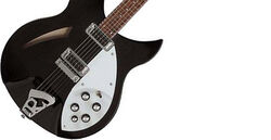 Semi hollow elektriche gitaar Rickenbacker 330 - Jetglo - Jetglo