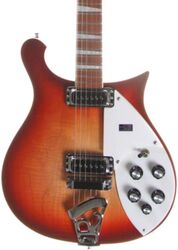 Retro-rock elektrische gitaar Rickenbacker 620 FG - Fireglo