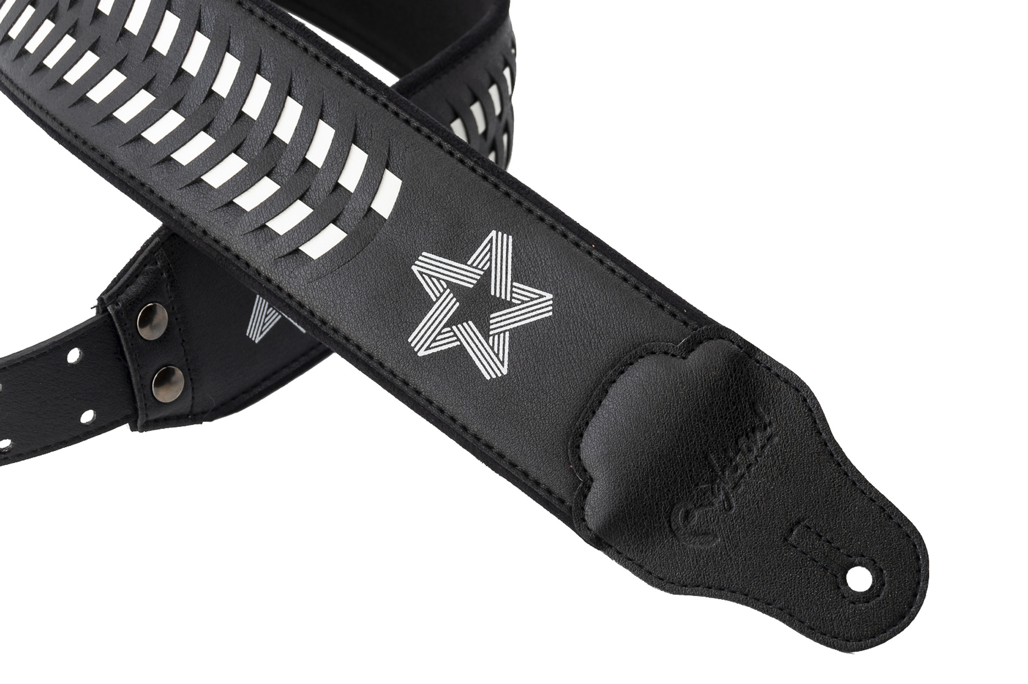 Righton Straps Courroie Vegan Righton Paul Turner Noir - Gitaarriem - Variation 1