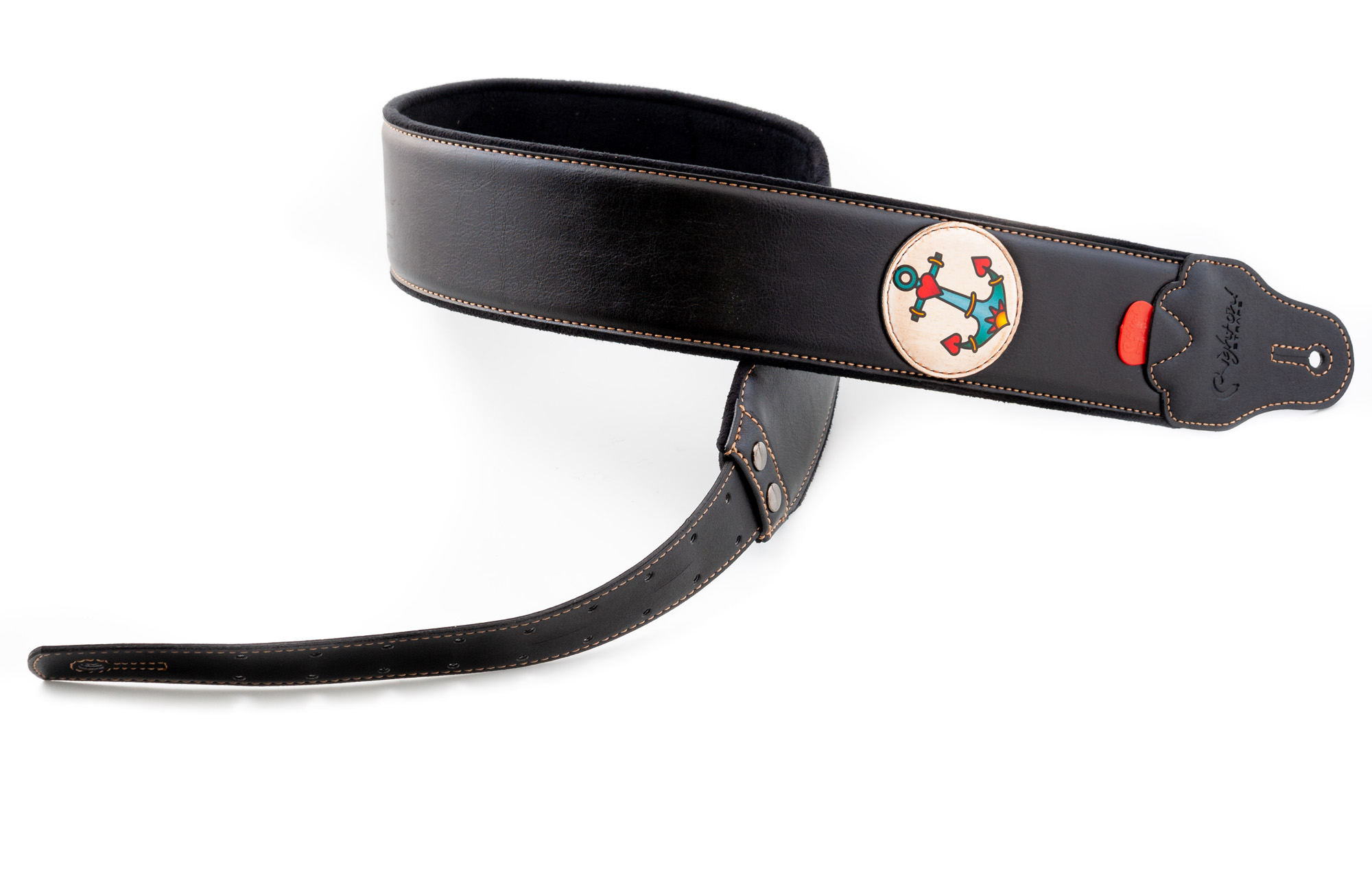 Righton Straps Courroie Vegan Tatoo Anchor - Gitaarriem - Variation 3