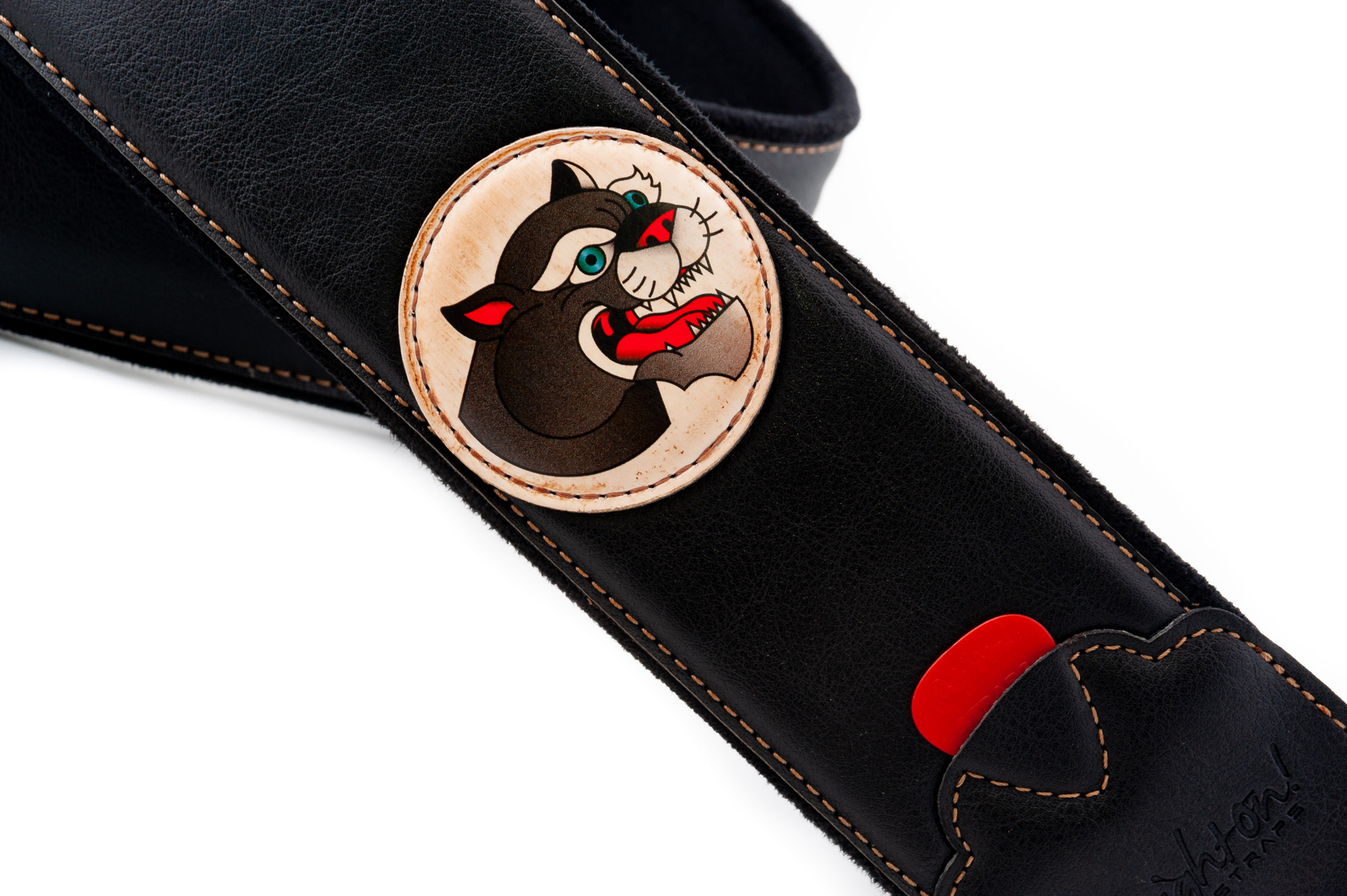 Righton Straps Courroie Vegan Tatoo Panther - Gitaarriem - Variation 2