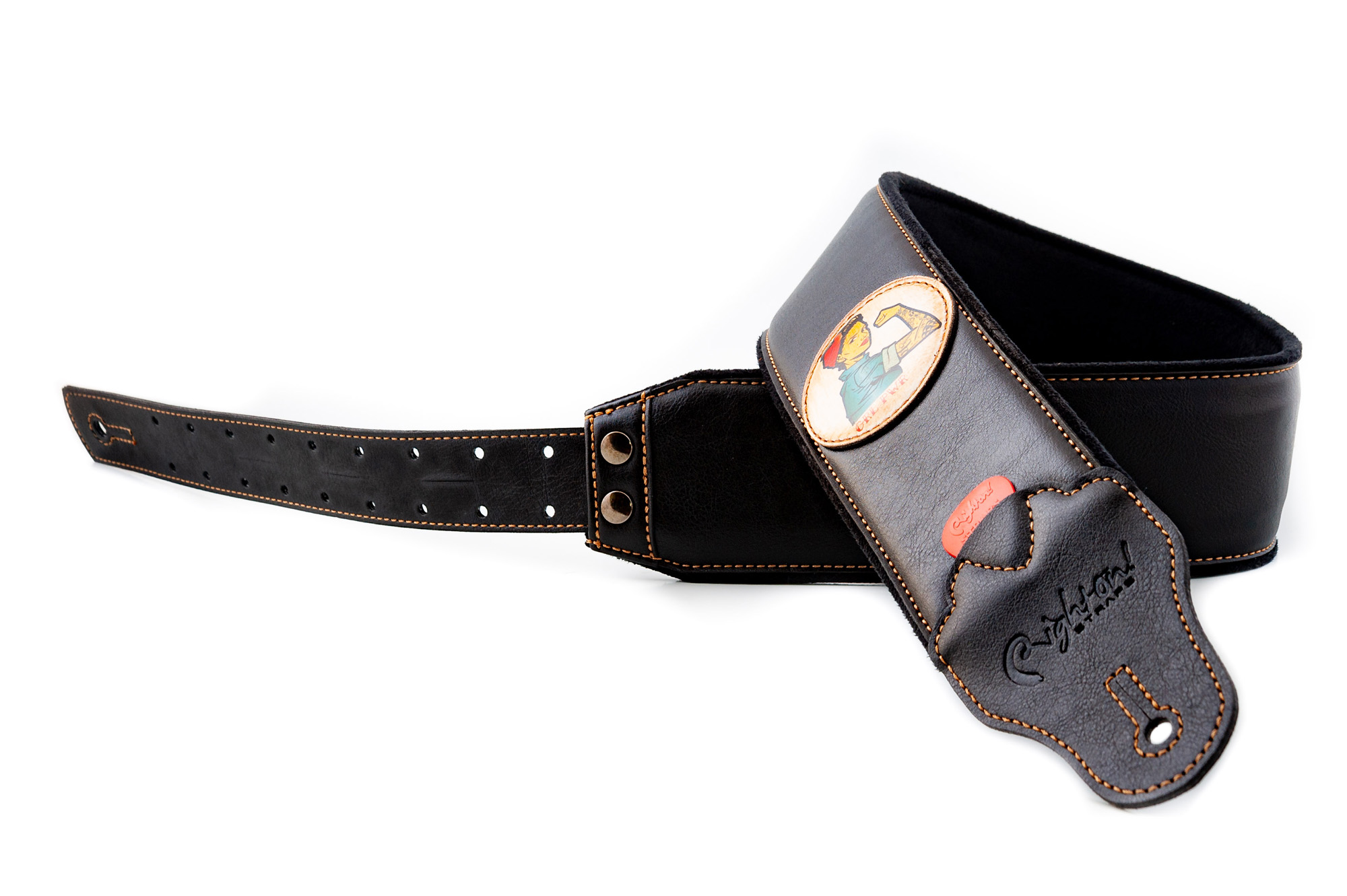 Righton Straps Courroie Vegan Tatoo Pin-up - Gitaarriem - Variation 2