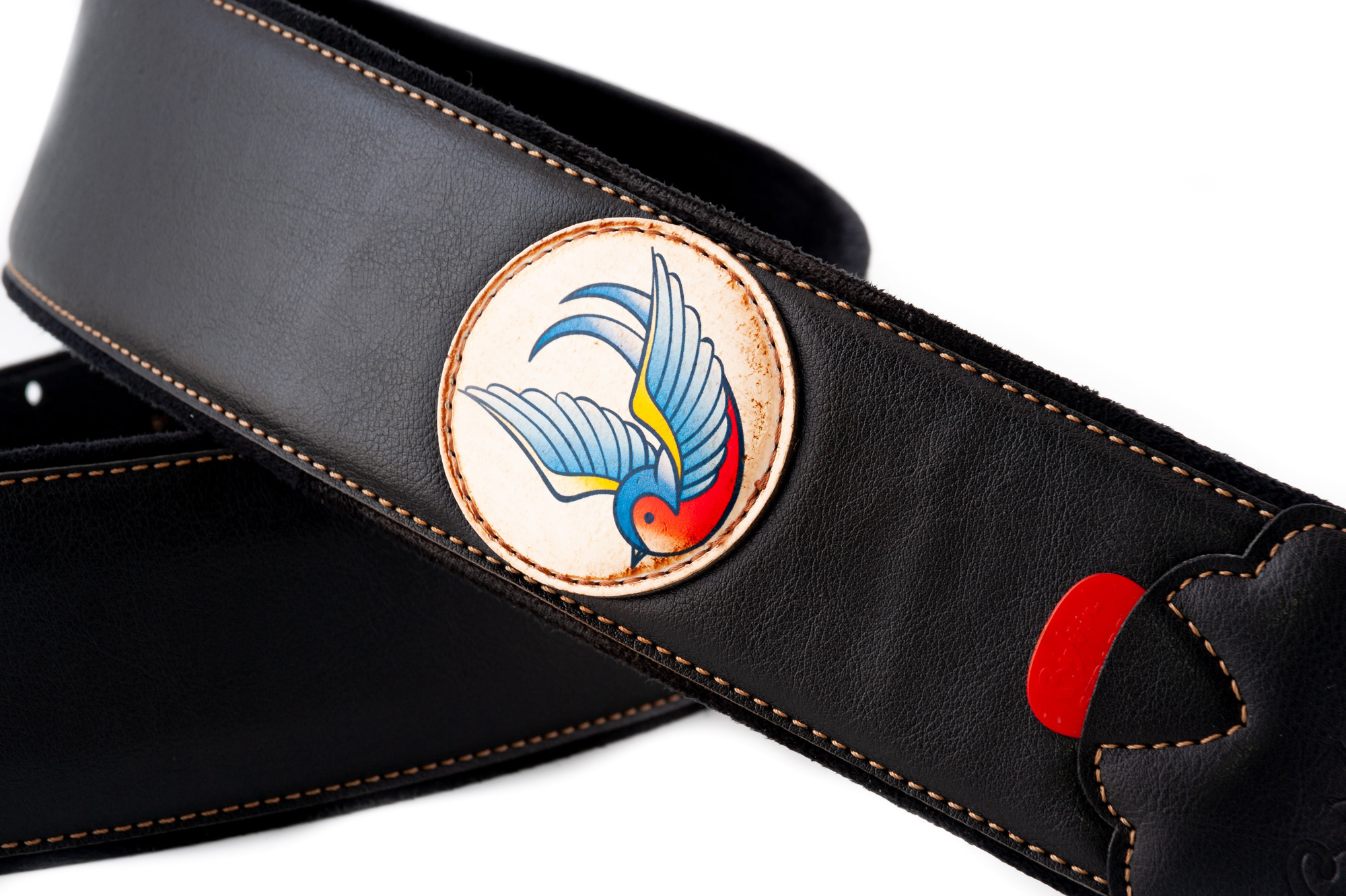 Righton Straps Courroie Vegan Tatoo Swallow - Gitaarriem - Variation 2