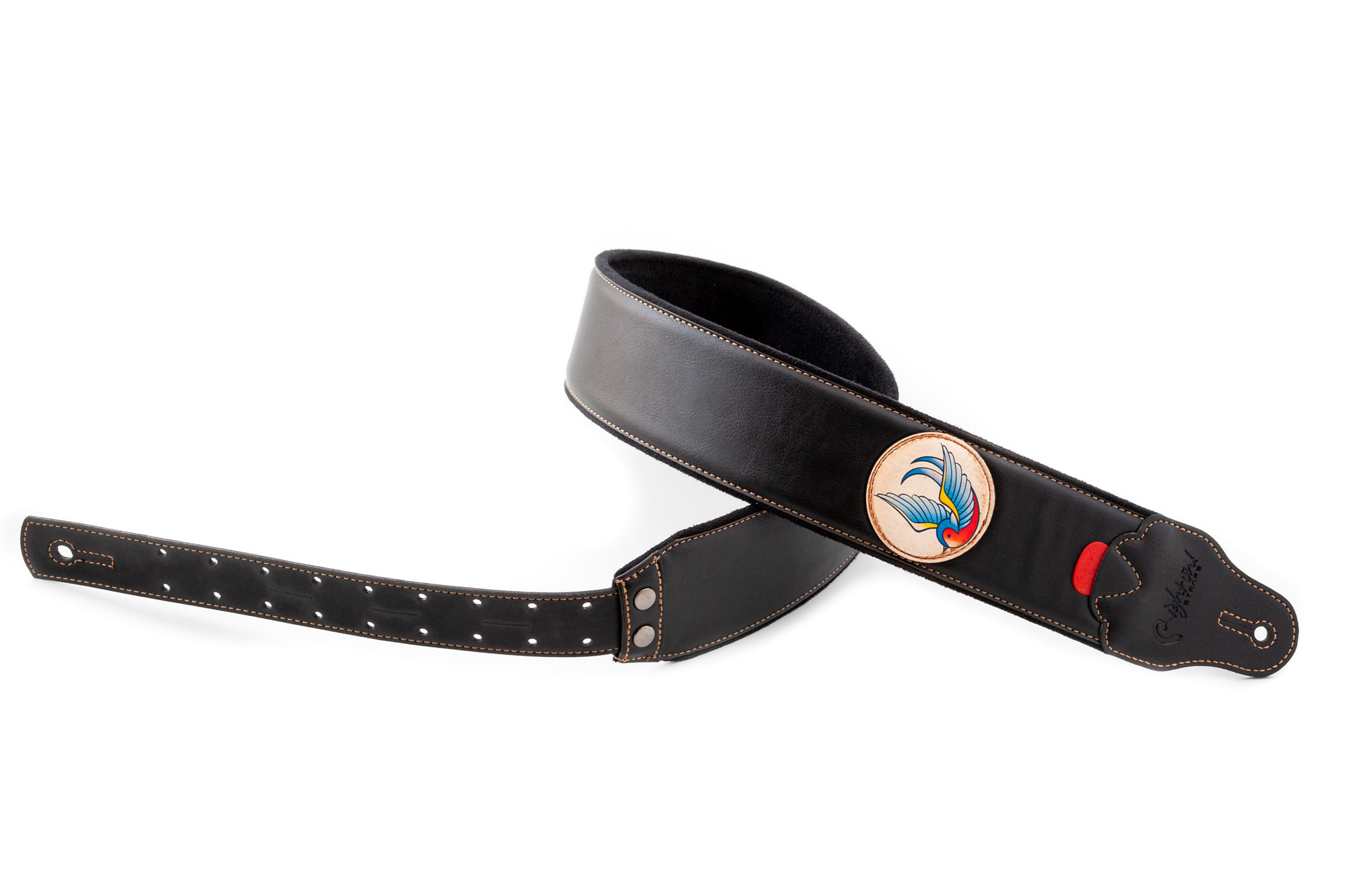 Righton Straps Courroie Vegan Tatoo Swallow - Gitaarriem - Variation 3