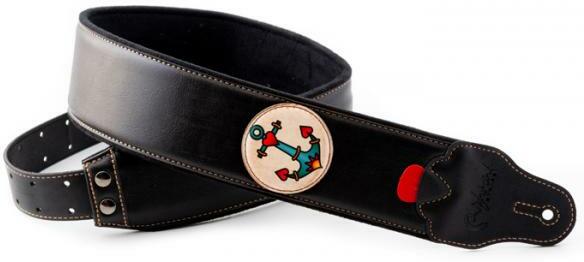 Righton Straps Courroie Vegan Tatoo Anchor - Gitaarriem - Main picture