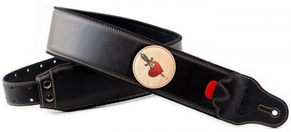 Righton Straps Courroie Vegan Tatoo Heart - Gitaarriem - Main picture