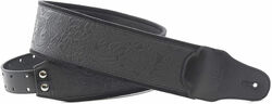 Gitaarriem Righton straps Bassman B-SANDOKAN Guitar/Bass Strap - Black