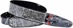 Gitaarriem Righton straps Vegan Mojo Revolver Guitar Strap - Titanium