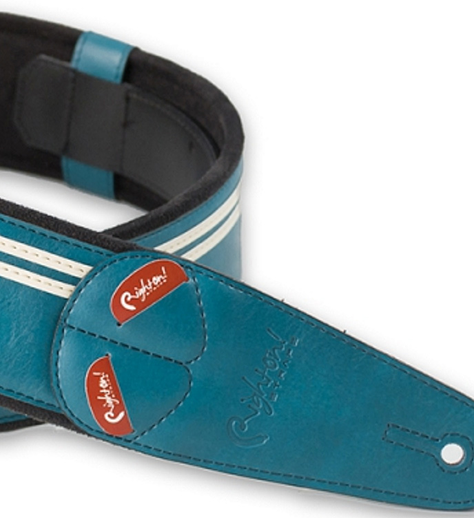 Righton Straps Mojo Race Teal - Gitaarriem - Variation 2