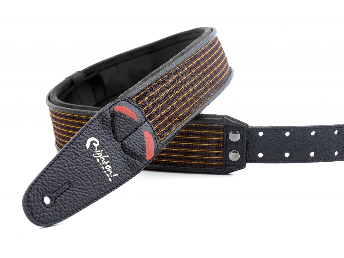 Righton Straps Vegan Mojo Oxblood Guitar Strap 2.3inc - Gitaarriem - Variation 1