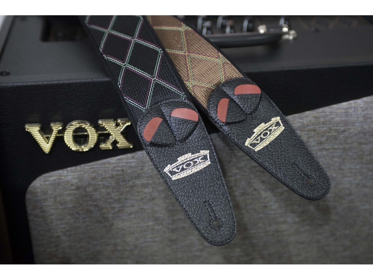 Righton Straps Vegan Mojo Vox Guitar Strap 2.3inc Black - Gitaarriem - Variation 3