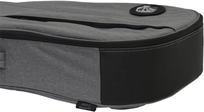 Ritter Carouge Rgc3-f.egr Folk Dreadnought Auditorium Guitar Bag Elephant Grey - Tas voor Akoestische Westerngitaar - Variation 4