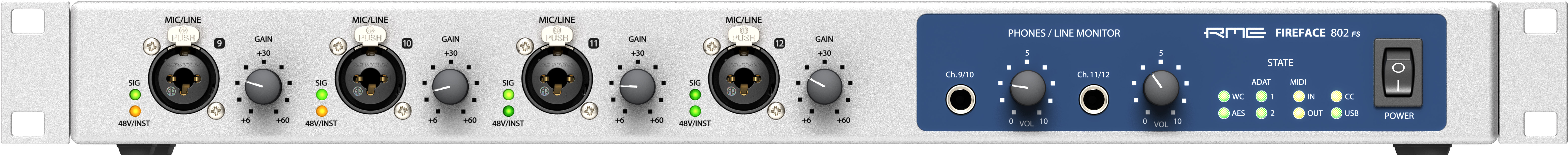 Rme Fireface 802 Fs - USB audio-interface - Main picture