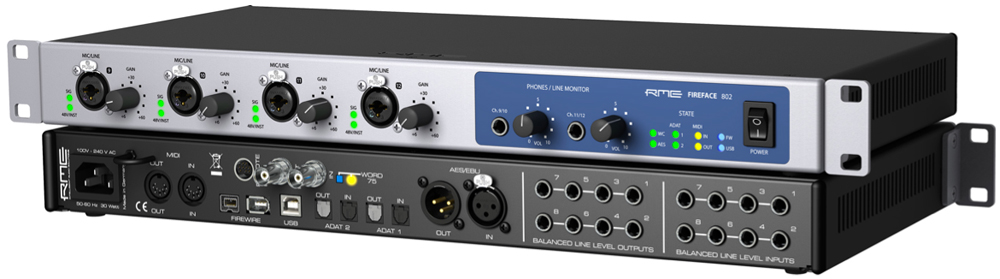 Rme Fireface 802 - USB audio-interface - Variation 2