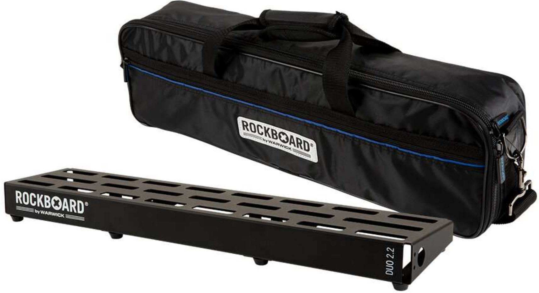 Rockboard Duo 2.2 B Pedalboard With Gig Bag - Pedaalbord - Main picture