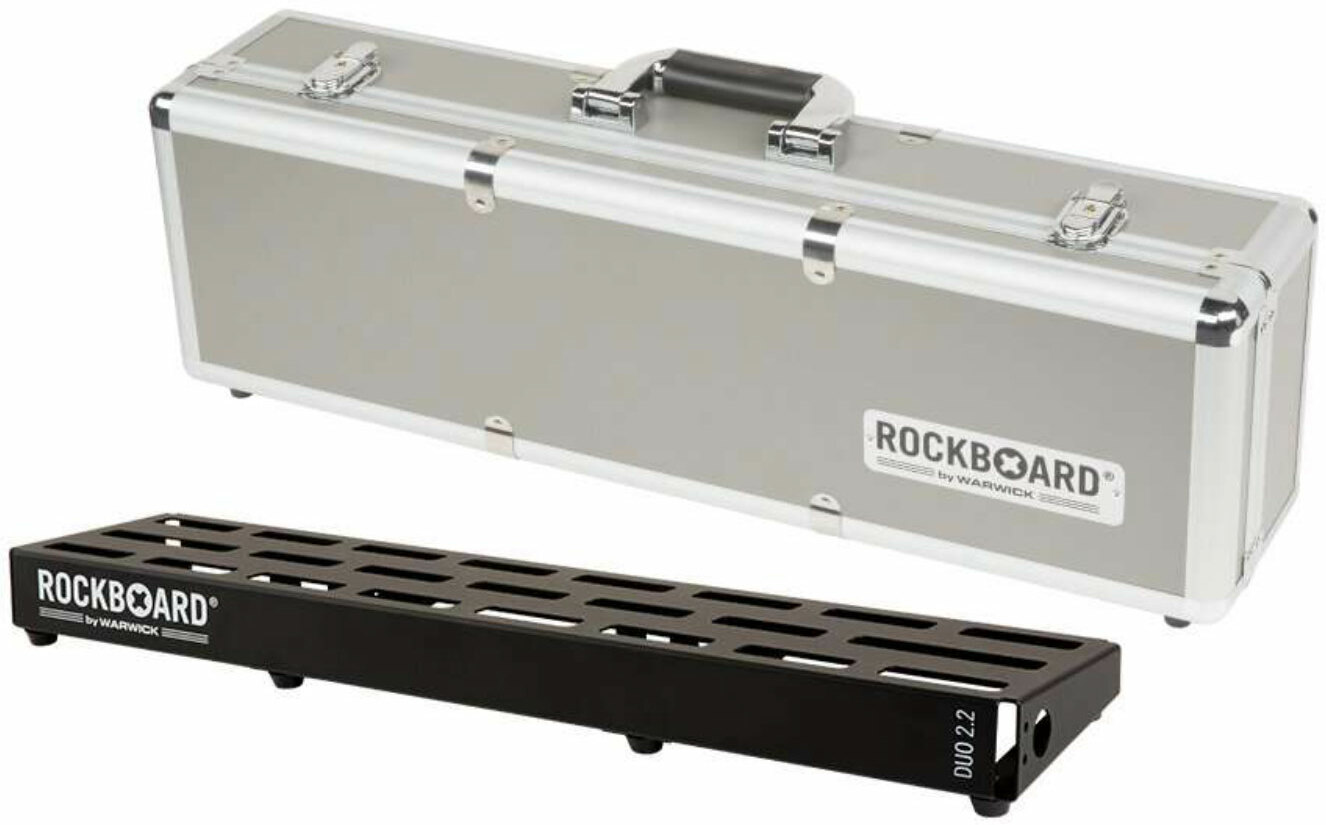 Rockboard Duo 2.2 C Pedalboard With Flight Case - Pedaalbord - Main picture