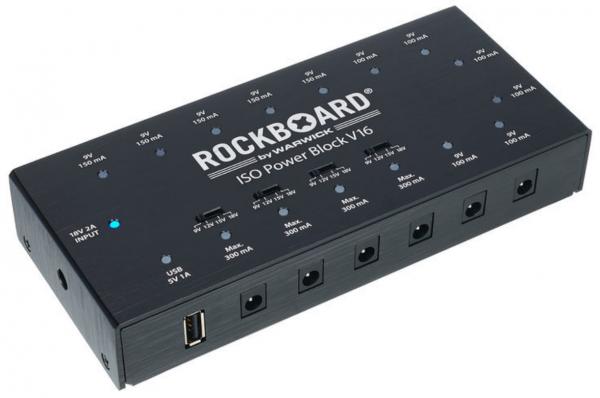 Stroomvoorziening Rockboard ISO Power Block V16