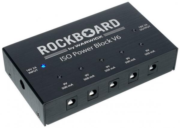 Stroomvoorziening Rockboard ISO Power Block V6