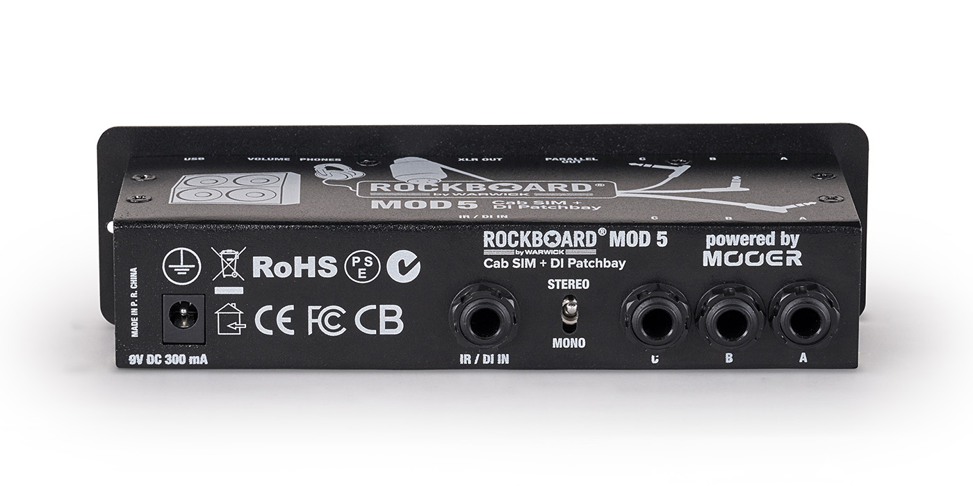 Rockboard Patchbay Avec Cab Et Di Module 5 - Toebehoren en onderdelen voor effecten - Variation 1