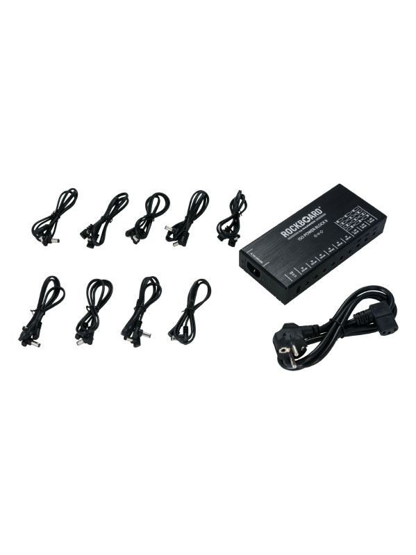 Rockboard Power Block Iso V9 Iec, 9 À 18v, 100/230 Volt - Pedalenvoeding - Variation 1