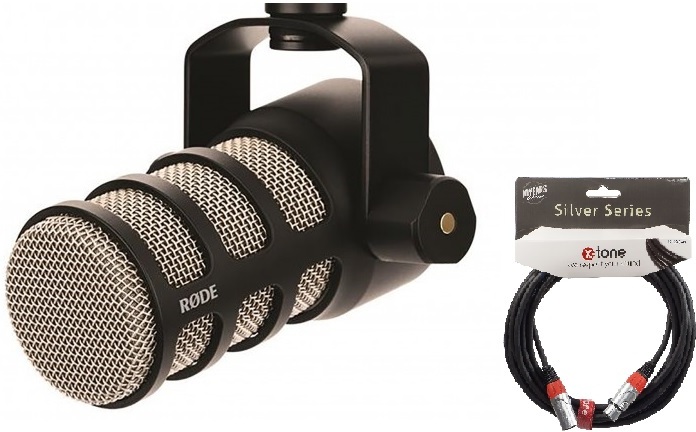 Rode Podmic + Cable Xlr Xlr X-tone Silver 3m. - Microfoon set met statief - Main picture