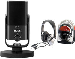 Microfoon set met statief Rode NT-USB MINI +  Stagg Shp2300H