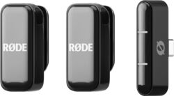 Draadloze lavalier-microfoon Rode Wireless micro c black
