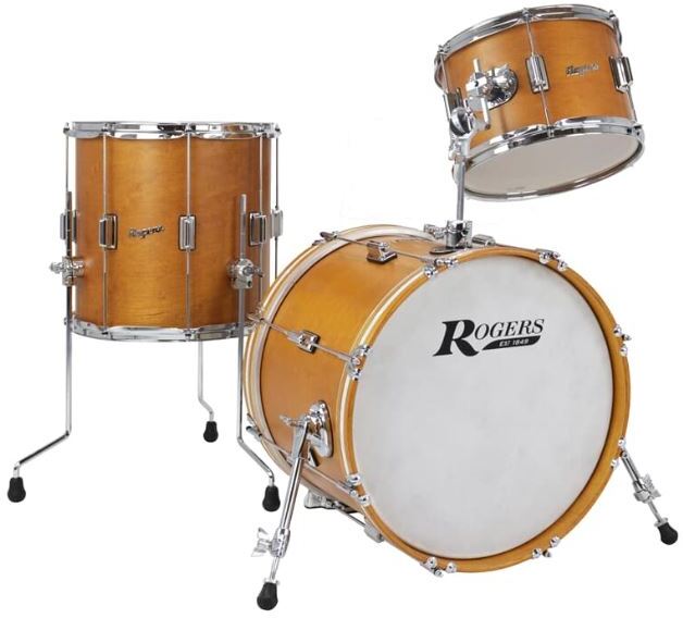 Rogers Twr-0318hx-sfws Tower Series - 3 FÛts - Fruitwood Stain - Standaard drumstel - Main picture