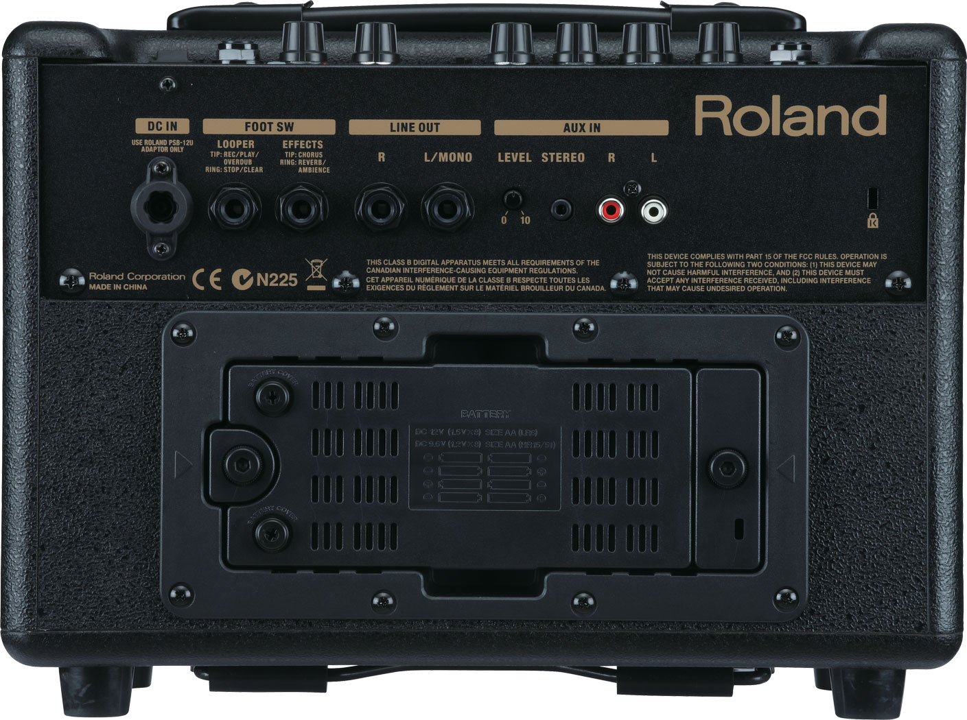 Roland Ac-33 Black - Combo voor akoestische gitaar - Variation 2
